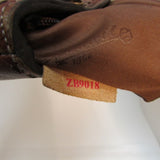 Fossil Brown Leather Dual Top Handle Shoulder Bag