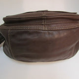 Fossil Brown Leather Shoulder Bag