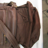 Fossil Brown Leather Shoulder Bag