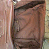 Fossil Brown Leather Shoulder Bag