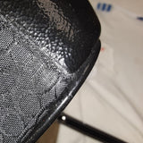 Coach Black Signature Canvas Tote