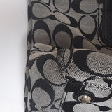 Coach Black SOHO Signature Jacquard Satchel