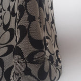 Coach Black SOHO Signature Jacquard Satchel