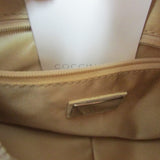 **GORGEOUS** Coccinelle Hand Crafted Cream Leather Handbag