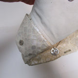 **GORGEOUS** Coccinelle Hand Crafted Cream Leather Handbag